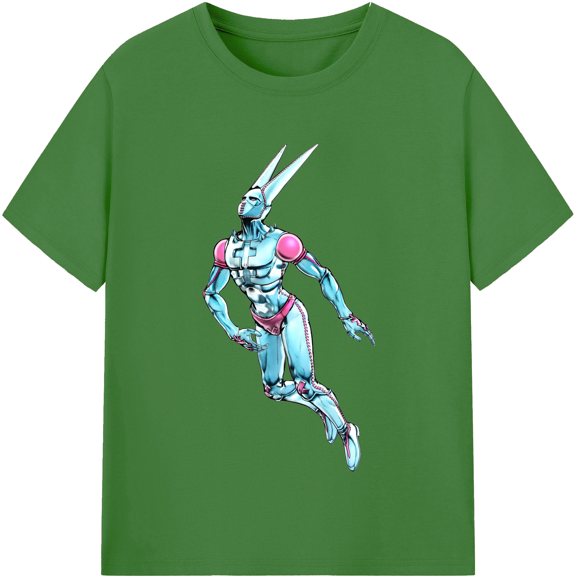 （画像用） ジョジョの奇妙な冒険 JoJo's Bizarre Adventure レディースカジュアルプリントTシャツ（綿100％）
